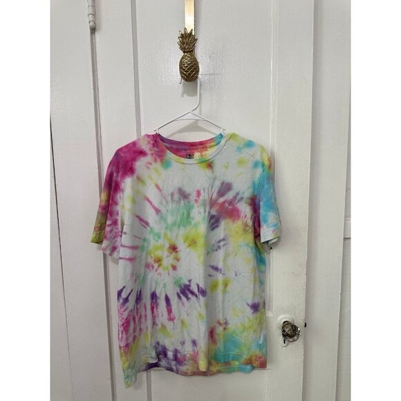 Athletic Works women’s size large tie-dye T-shirt - Picture 1 of 9